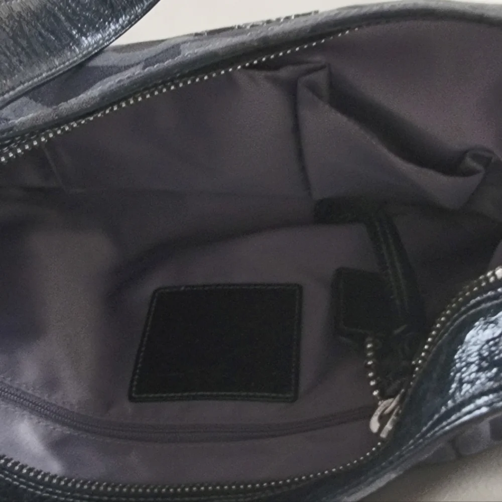 Coach Signature Black Canvas